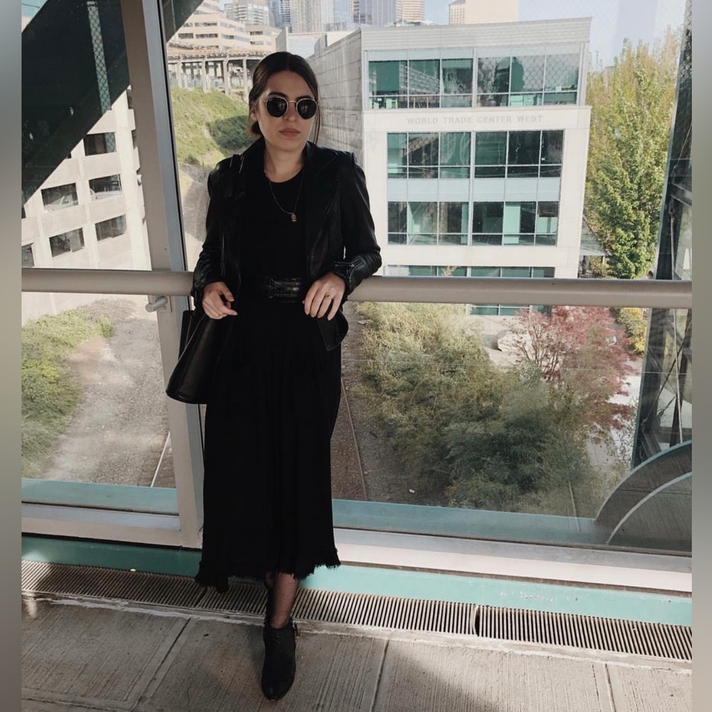 Urban Outfitters Black Maxi Dress